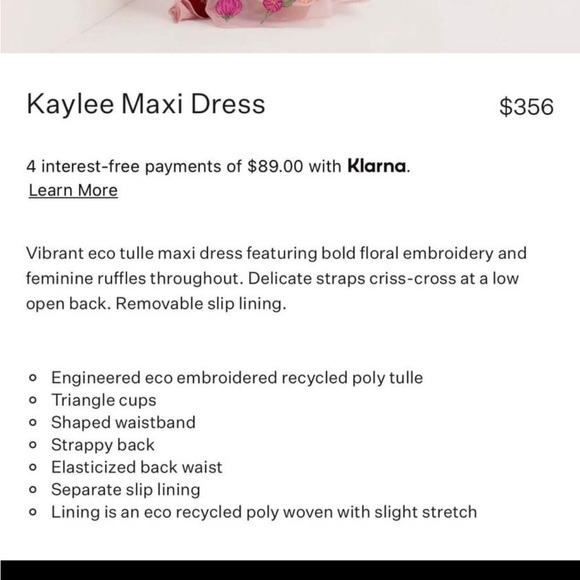Kaylee Maxi Dress - Picture 4 of 8